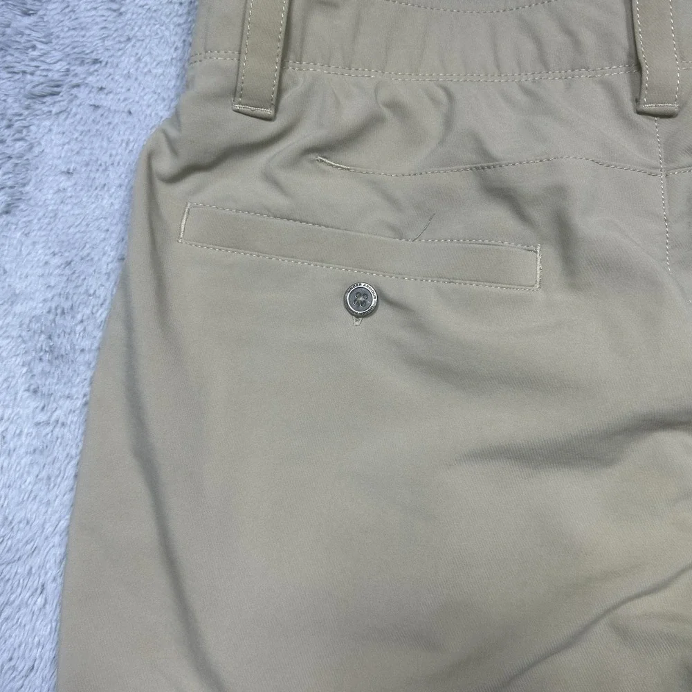 Under Armour Pants Mens‎ 34x32 Beige Golf Chino Cotton Blend Stretch Activewear